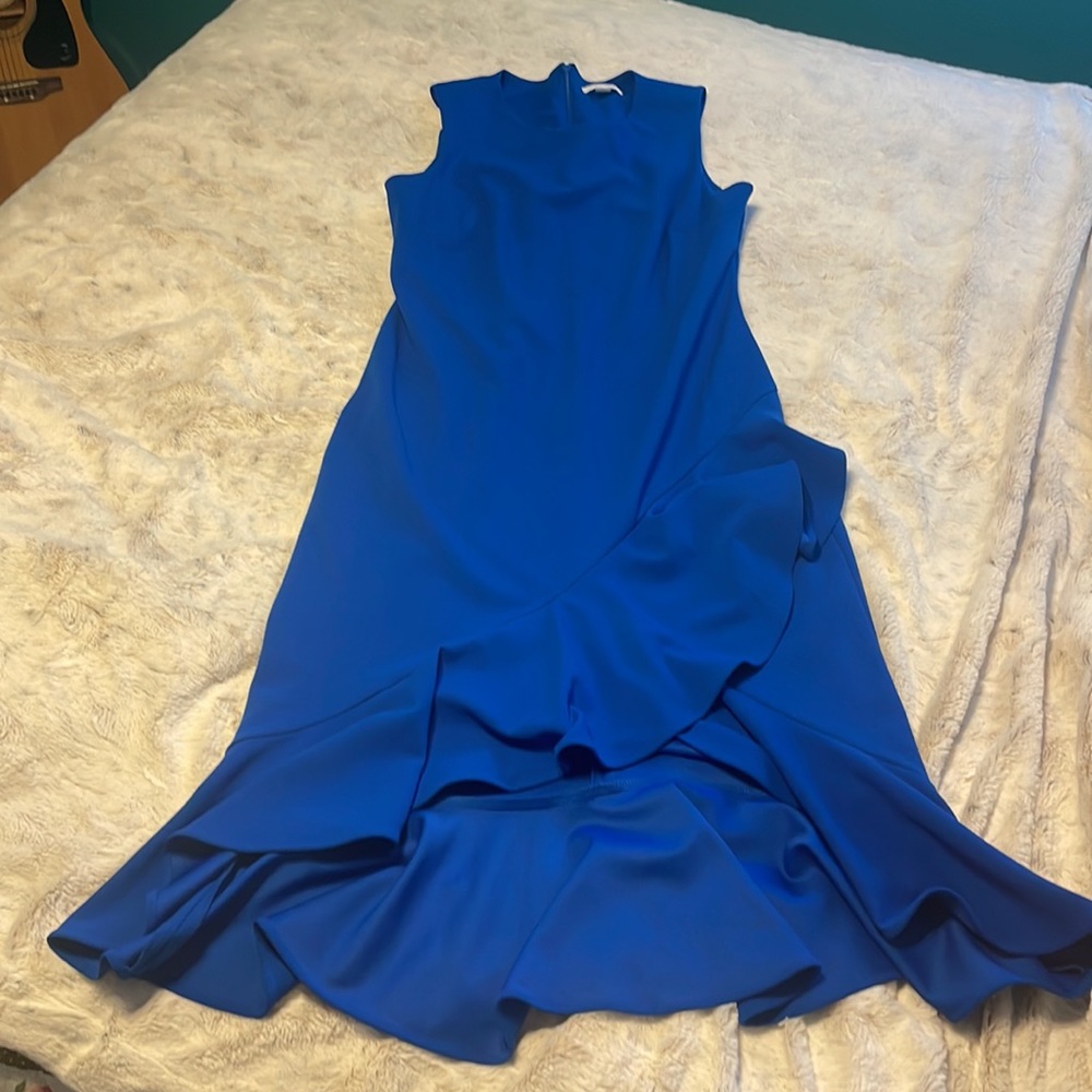 Calvin Kline Cocktail Dress-Blue